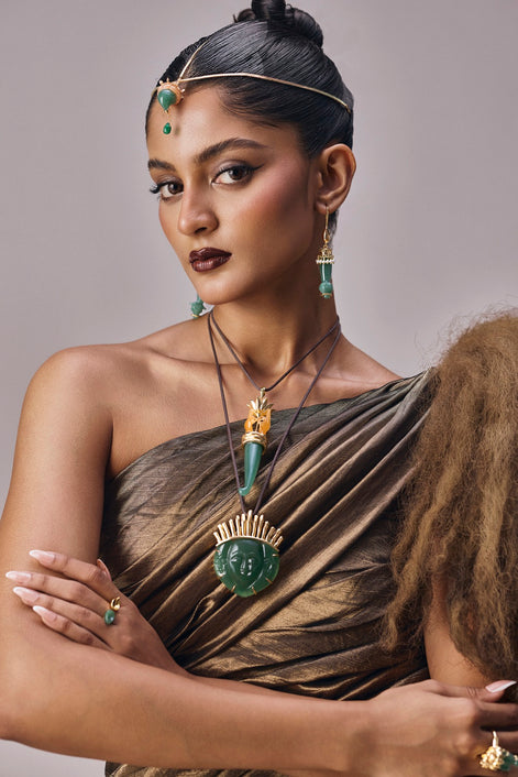 Tridev Pendant / Brooch