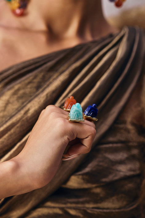 Seva Neeli Ring