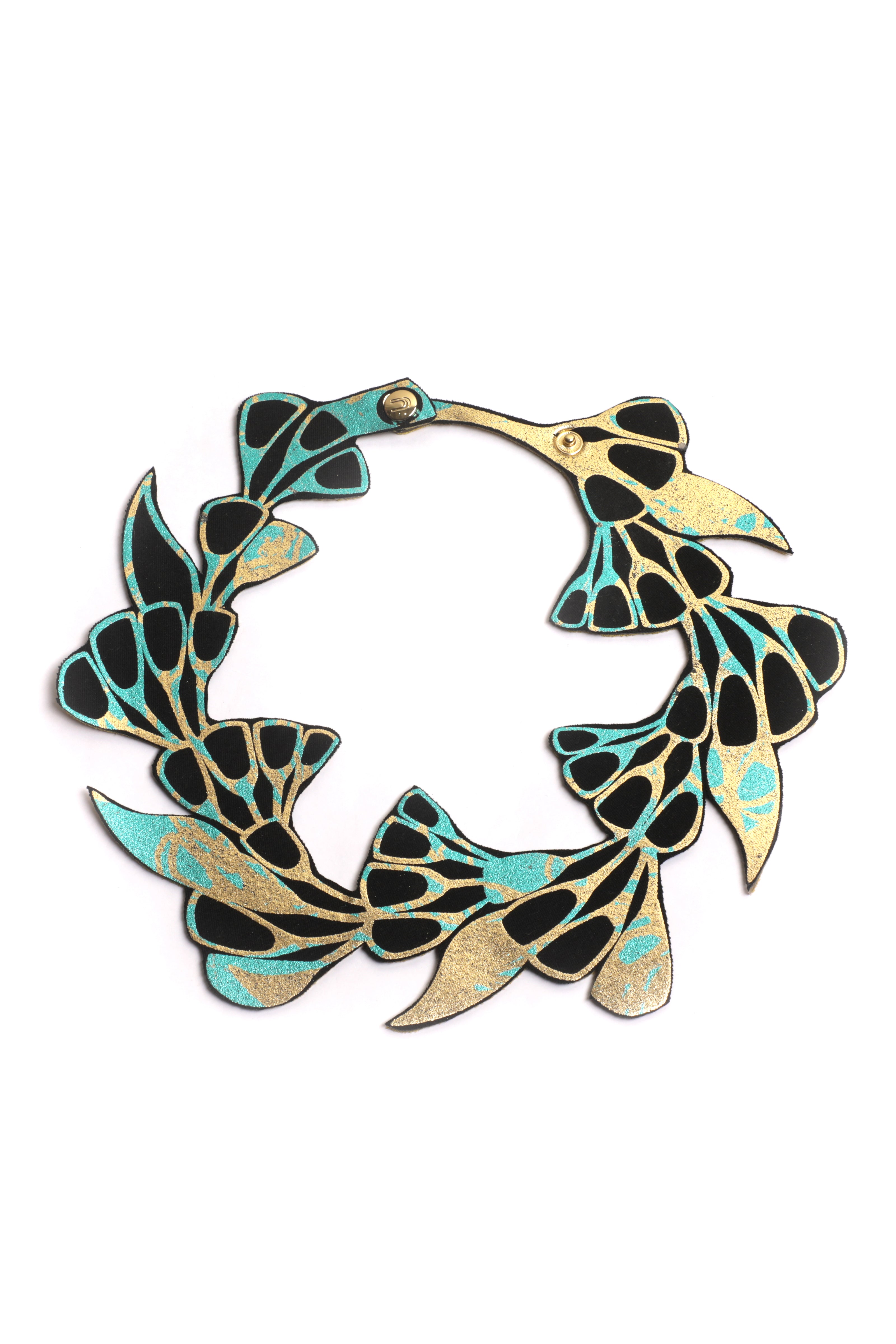 variant: Gold and Tourquise