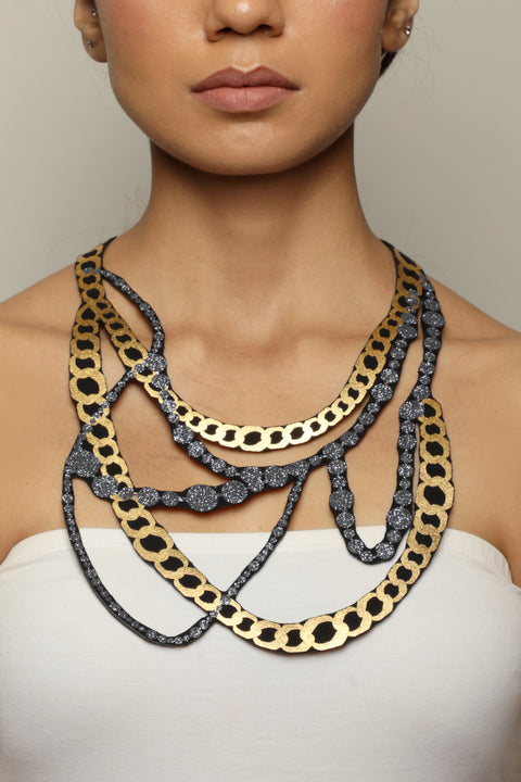 variant: Metallic Gold and Glitter Silver