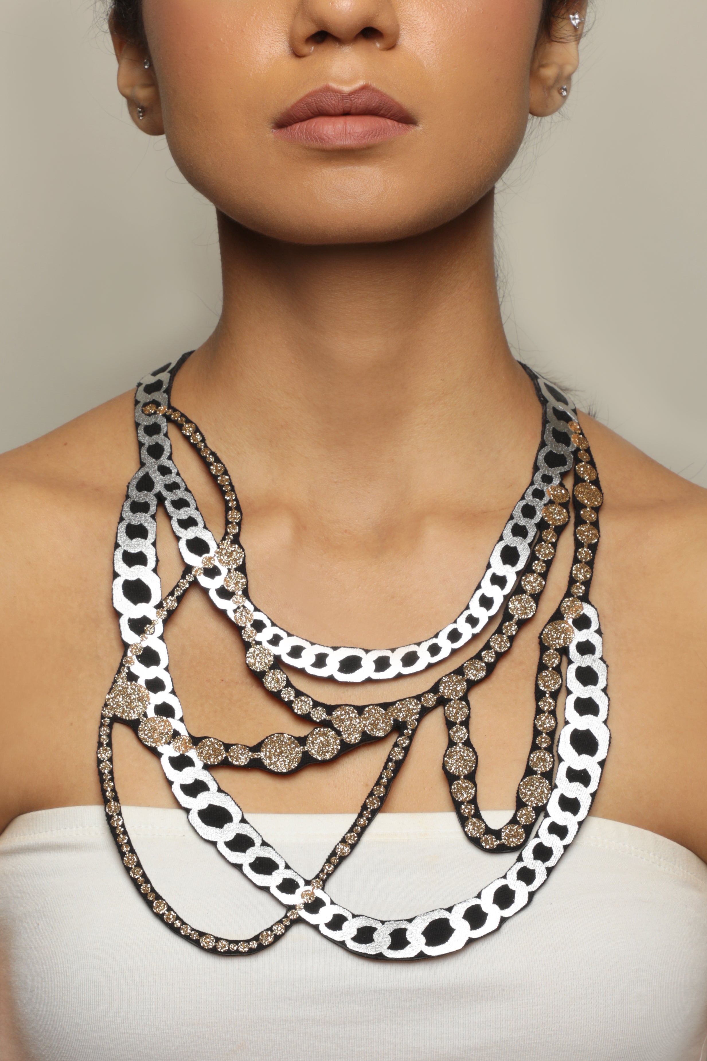 variant: Silver and Glitter Gold