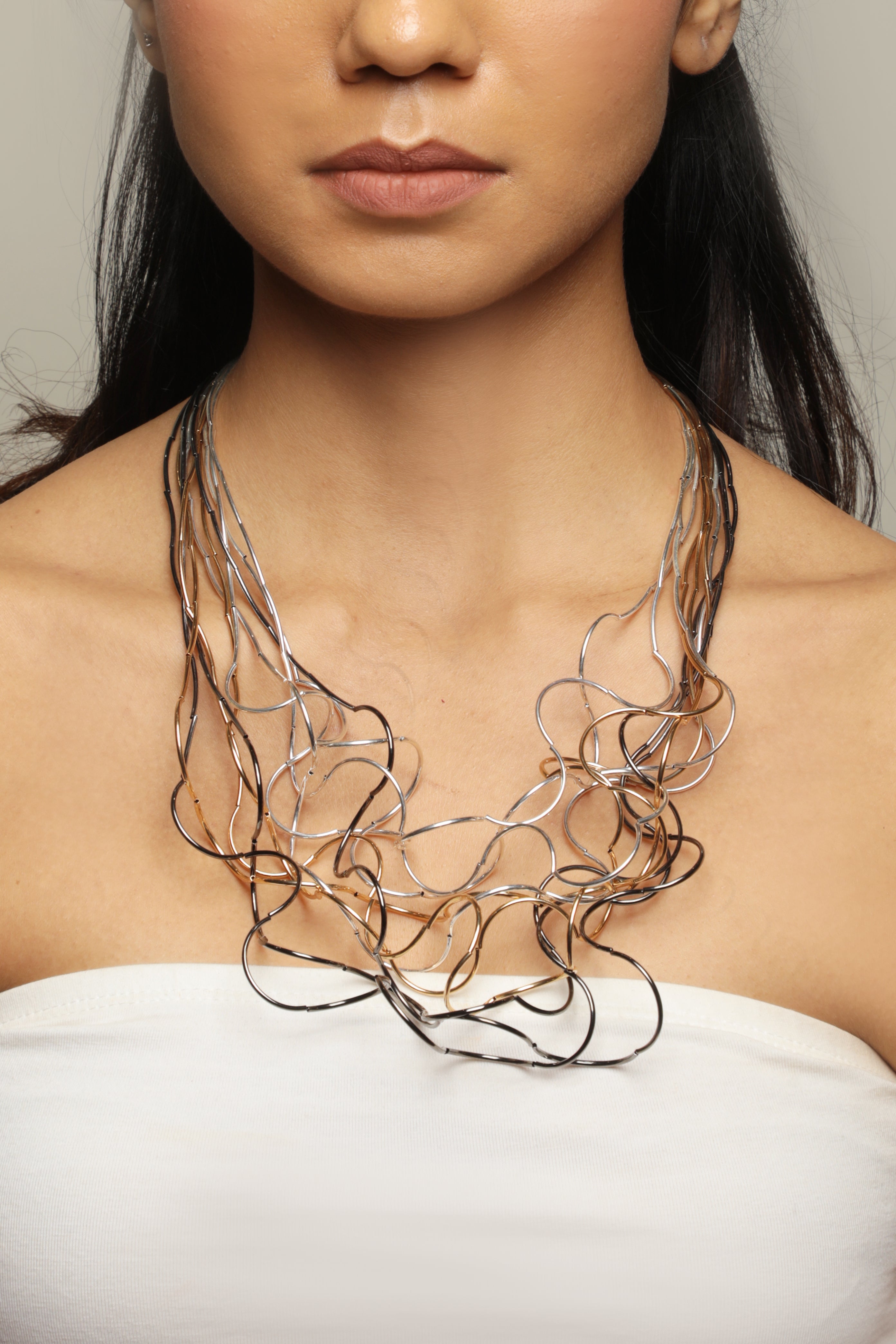 Mixed Metal Tangle Short