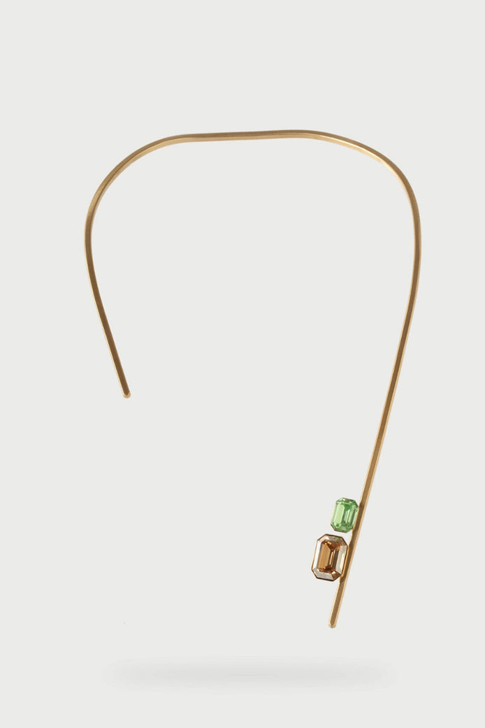 variant: Golden & Peridot Crystals