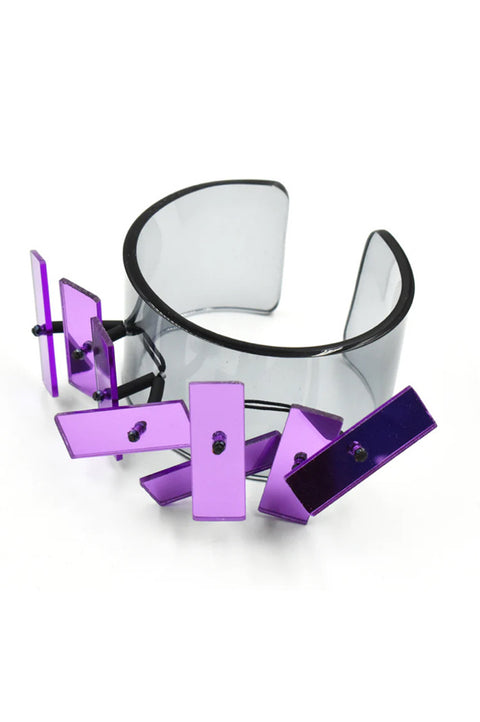 variant: Charcoal Grey with Translucent Violet Accents