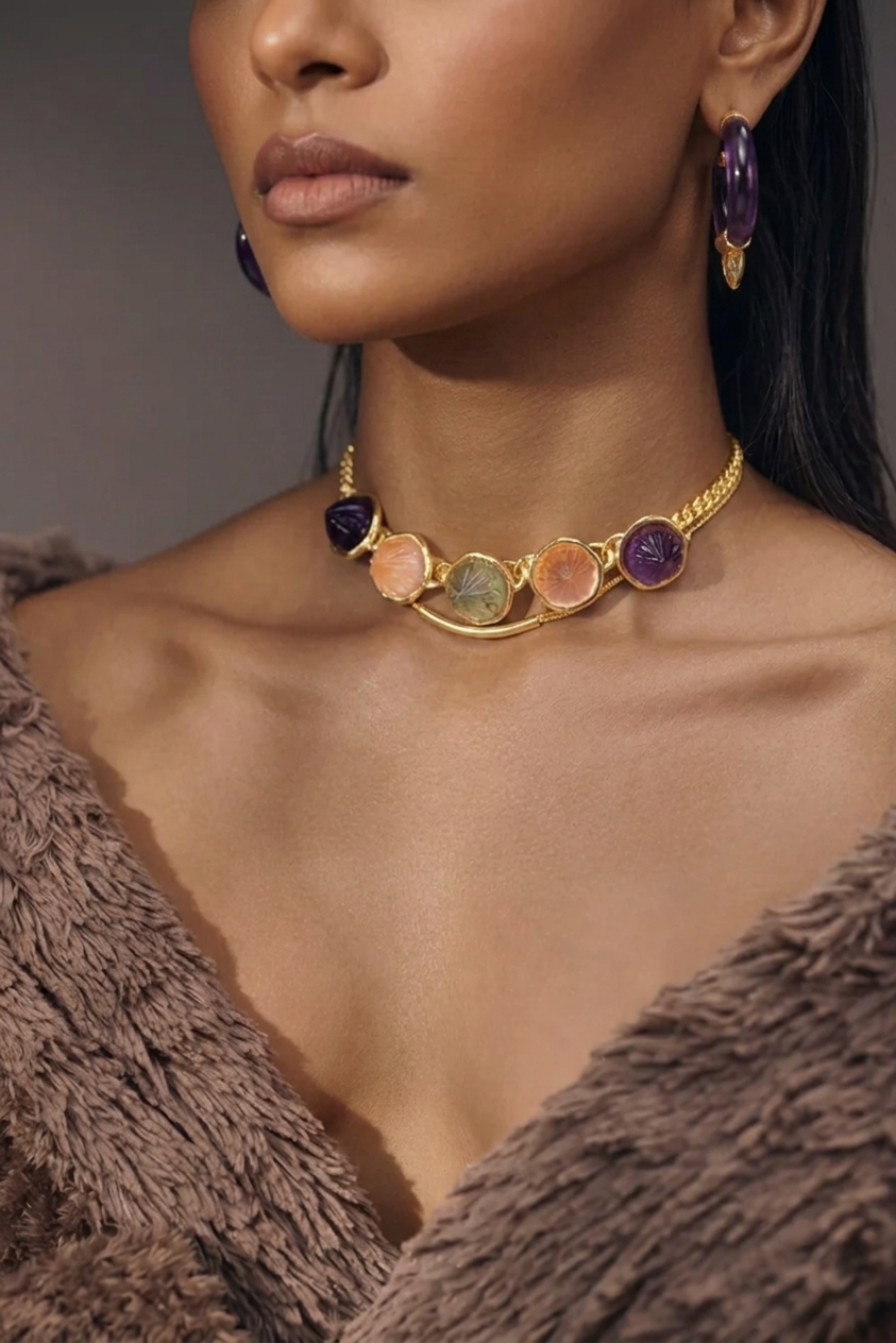 Gambuj Rangeen Necklace